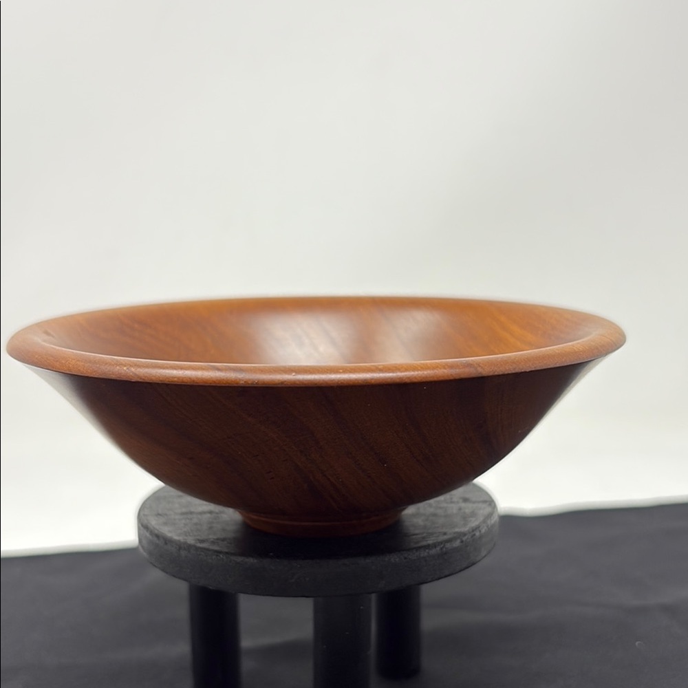 NZ SWAMP Kauri Small Wooden Bowl Signed by Artist